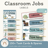Classroom Job Chart - Cute Sea Life Classroom Decor - Miss Jacobs Little Learners