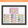 Classroom Job Chart - Cutesy Composition Notebook Decor - Miss Jacobs Little Learners