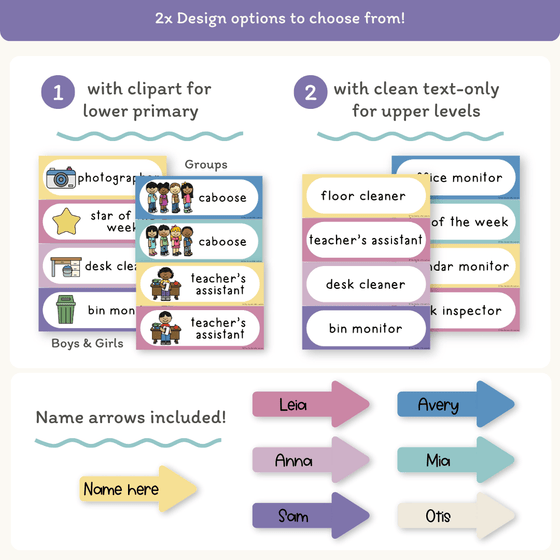 Classroom Job Chart - Dreamy Space Classroom Decor - Miss Jacobs Little Learners