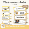 Classroom Job Chart - Happy Hive Classroom Decor - Miss Jacobs Little Learners