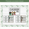 Classroom Job Chart - Modern Botanical Decor - Miss Jacobs Little Learners