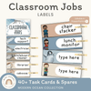 Classroom Job Chart - Modern Ocean Classroom Decor - Miss Jacobs Little Learners