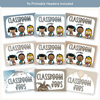 Classroom Job Chart - Modern Ocean Classroom Decor - Miss Jacobs Little Learners