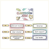 Classroom Job Chart - Pastel Composition Notebook Classroom Decor - Miss Jacobs Little Learners