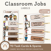 CLASSROOM JOBS DISPLAY | OMBRE NEUTRALS | EDITABLE - Miss Jacobs Little Learners