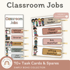 CLASSROOM JOBS DISPLAY | SIMPLE BOHO | EDITABLE - Miss Jacobs Little Learners
