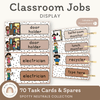 CLASSROOM JOBS DISPLAY | SPOTTY NEUTRALS | EDITABLE - Miss Jacobs Little Learners