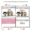 Classroom Jobs | PASTELS | Editable - Miss Jacobs Little Learners