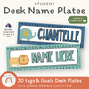 Classroom Labels Student Names & Supplies - Cute Jungle Animals - Miss Jacobs Little Learners