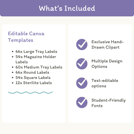 Classroom Labels Student Names & Supplies - Dreamy Space Decor - Miss Jacobs Little Learners