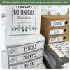 Classroom Labels Student Names & Supplies - Modern Botanical - Miss Jacobs Little Learners