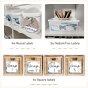 Classroom Labels Student Names & Supplies - Modern Ocean Theme - Miss Jacobs Little Learners