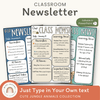 Classroom Newsletter Templates - Cute Jungle Animals Decor - Miss Jacobs Little Learners