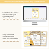 Classroom Newsletter Templates - Happy Hive Classroom Decor - Miss Jacobs Little Learners