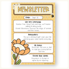 Classroom Newsletter Templates - Happy Hive Classroom Decor - Miss Jacobs Little Learners