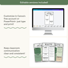 Classroom Newsletter Templates - Modern Botanical Theme - Miss Jacobs Little Learners