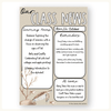 Classroom Newsletter Templates - Modern Ocean Classroom Decor - Miss Jacobs Little Learners