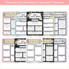 Classroom Newsletter Templates - Pastel Composition Notebook Decor - Miss Jacobs Little Learners