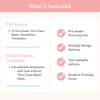 Classroom Newsletter Templates - Pastel Composition Notebook Decor - Miss Jacobs Little Learners