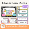 Classroom Rules and Expectations Posters - Cutesy Decor - Miss Jacobs Little Learners