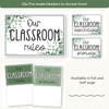 Classroom Rules and Expectations Posters - Modern Botanical Decor - Miss Jacobs Little Learners