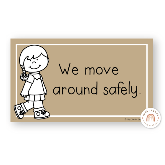 Classroom Rules and Expectations Posters - Modern Botanical Decor - Miss Jacobs Little Learners
