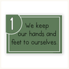 Classroom Rules and Expectations Posters - Modern Botanical Decor - Miss Jacobs Little Learners