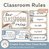 Classroom Rules and Expectations Posters - Modern Ocean Theme - Miss Jacobs Little Learners