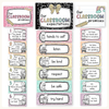 Classroom Rules and Expectations Posters - Pastel Composition Notebook Decor - Miss Jacobs Little Learners