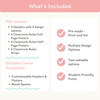 Classroom Rules and Expectations Posters - Pastel Composition Notebook Decor - Miss Jacobs Little Learners