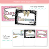 Classroom Rules and Expectations Posters - Pastel Composition Notebook Decor - Miss Jacobs Little Learners