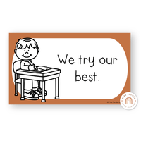 Classroom Rules and Expectations Posters - Woodland Decor - MJLL – Miss ...
