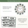 Clock Labels - Modern Botanical Classroom Decor - Miss Jacobs Little Learners