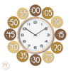 Clock Numbers | Daisy Gingham Neutrals Classroom Decor - Miss Jacobs Little Learners