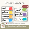 Color Cards - Australiana Classroom Decor - Miss Jacobs Little Learners