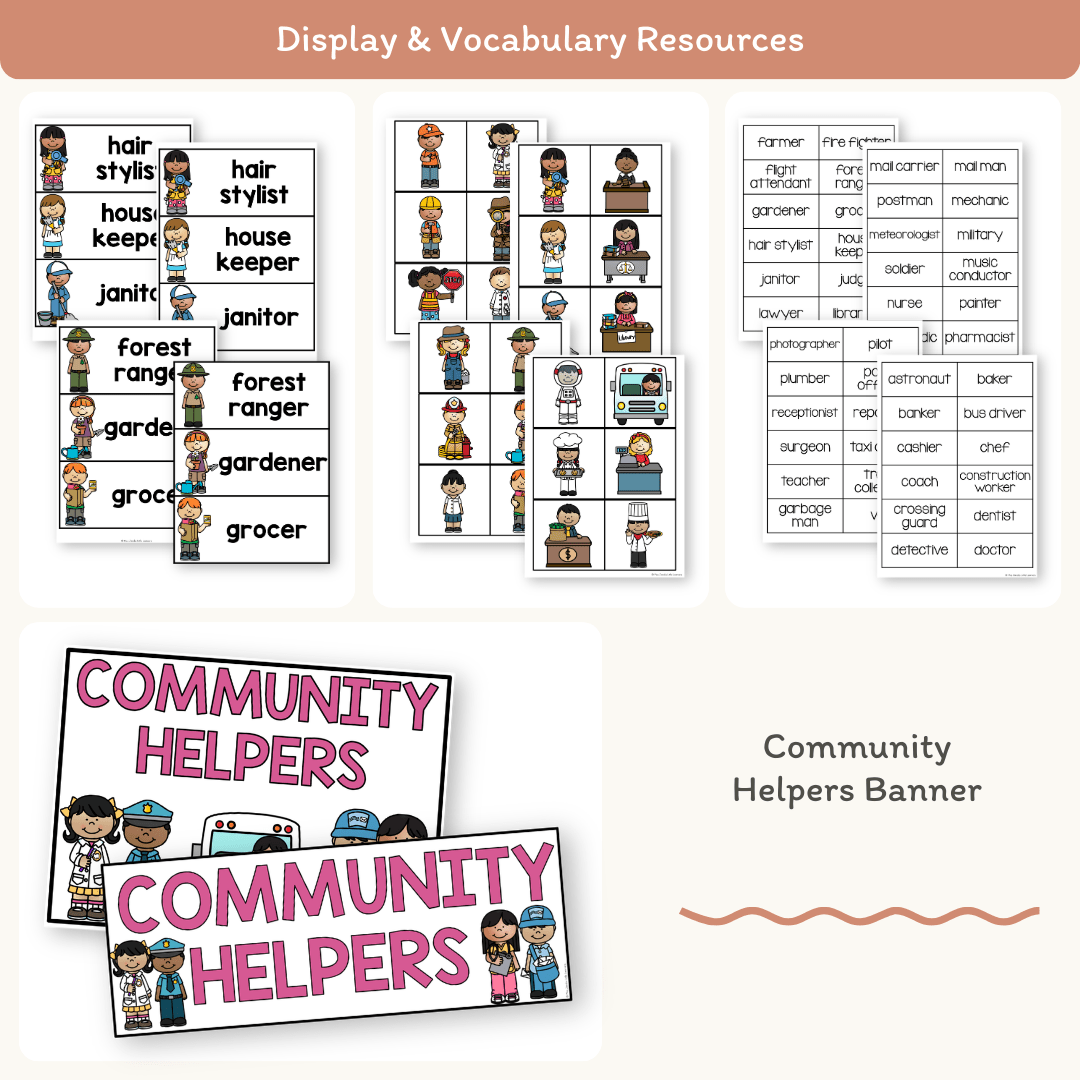Community Helpers Unit - Miss Jacobs – Miss Jacobs Little Learners