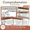 Comprehension Strategy Posters | BOHO VIBES | Desert Neutrals Decor | Editable - Miss Jacobs Little Learners