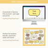 Conversation Starters - Happy Hive English Decor - Miss Jacobs Little Learners