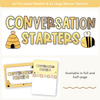Conversation Starters - Happy Hive English Decor - Miss Jacobs Little Learners