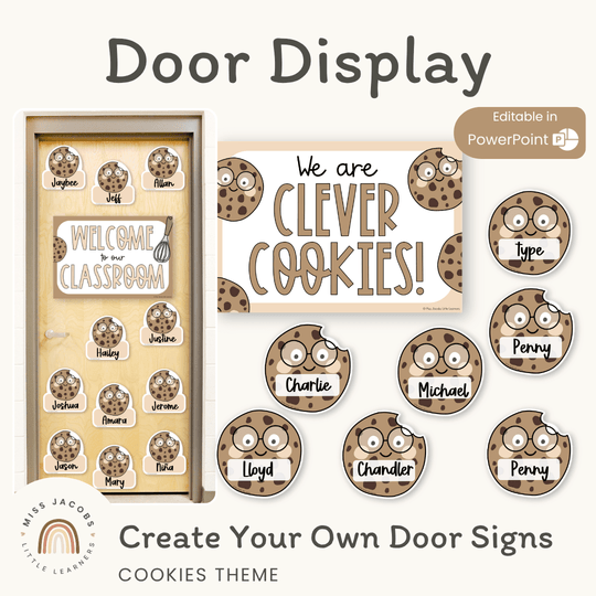 Cookie Door Display Classroom Decor