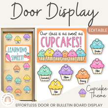  Cupcake Door Display Classroom Decor - Miss Jacobs Little Learners