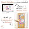 Cupcake Door Display Classroom Decor - Miss Jacobs Little Learners