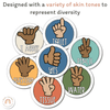 Cute Jungle Animals Hand Signals Display - Miss Jacobs Little Learners