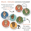 Cute Jungle Animals Hand Signals Display - Miss Jacobs Little Learners