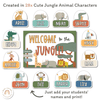 Cute Jungle Animals Safari Door Display or Bulletin Board - Miss Jacobs Little Learners