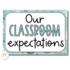 Cute Sea Life Classroom Rules Posters - Miss Jacobs Little Learners