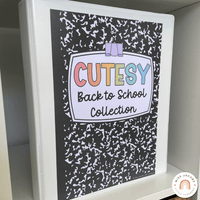 Cutesy Composition Notebook Classroom Decor - Miss Jacobs – Miss Jacobs ...