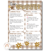 Daisy Gingham Neutrals Classroom Newsletter Templates - Miss Jacobs Little Learners