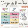 Days and Months - Spotty Pastel Classroom Decor - Miss Jacobs Little Learners