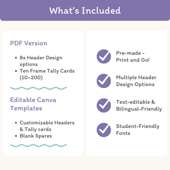 Days at School Tally Display - Dreamy Space Theme Classroom Decor - Miss Jacobs Little Learners